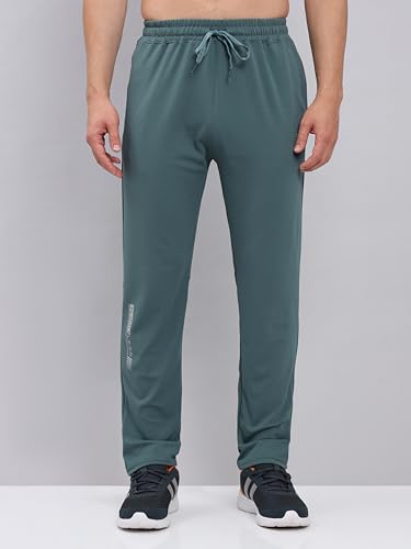 Image of TECHNOSPORT Men Mid Rise Regular Fit Active Track Pant - (MPOR15) Pack of 1