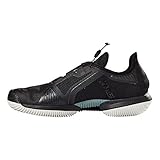 zapatillas wilson padel 2018 2D-FS ofrece una sujeción, Wilson Kaos Rapide, Zapatillas de Tenis Hombre, Black/White/Lead, 48 EU