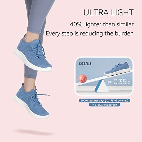 STQ Tennis Shoes Womens Slip on Walking Sneakers for Gym Workout4