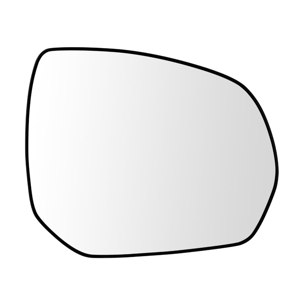 SENZEAL Cristal del Espejo Lateral del Pasajero Calefactado con Placa de Soporte para Peugeot 3008 2009-2016 5008 2009-2017 Citroen C3 Picasso 2008-2016 C4 Picasso 2009-2013 (Derecho)