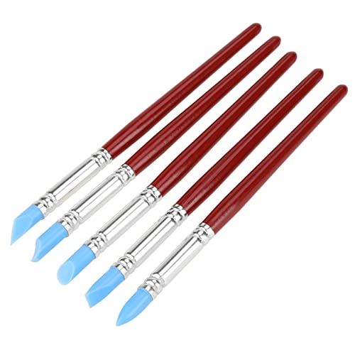 Generic Precision Rubber -Tipp -Ilstretti di Intaglio in Ceramica più Gradini per la Modellazione di Sculture di Argilla per Artisti e Principianti Professionisti