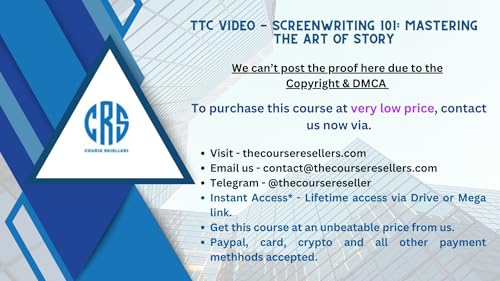 Download Now - TTC Video - Screenwriting 101: Mastering the Art of Story