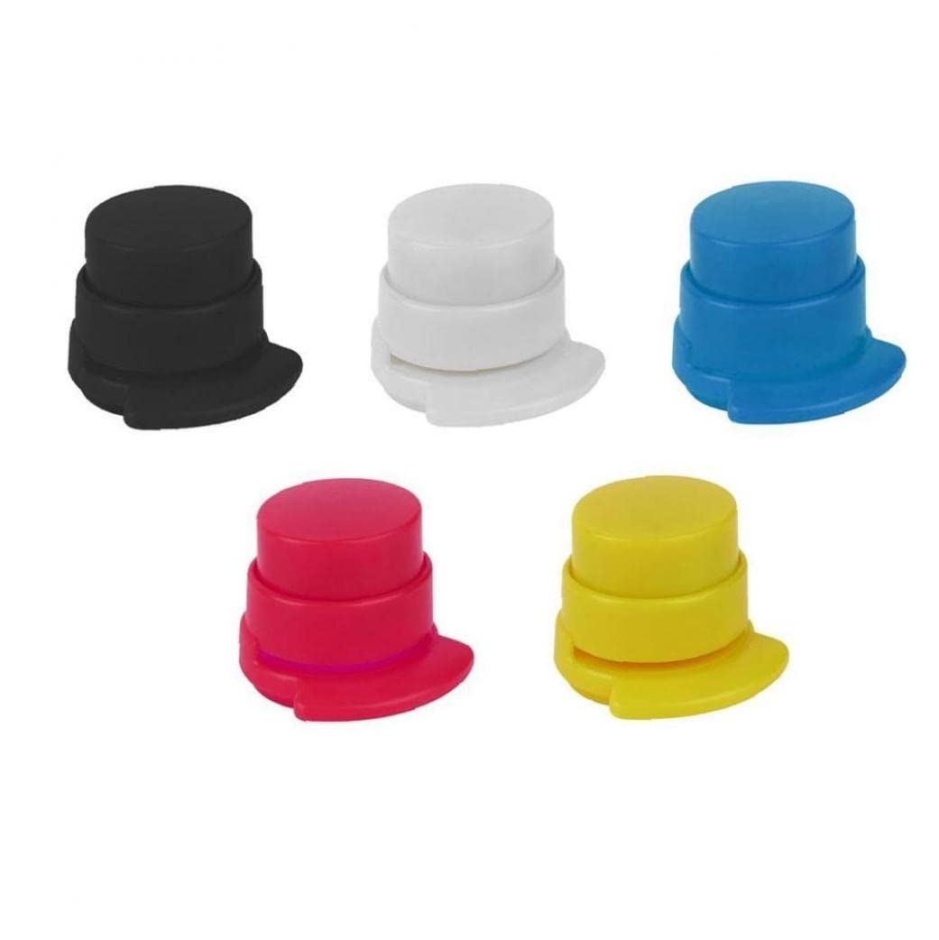 Froiny As Shown 1Pc Staple Free Stapler Mini Stapleless Stapler Paper Binding Binder Paperclip Punching Office School Stationery(Random Color)