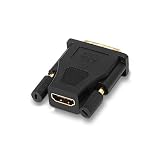 Nanocable 10.15.0700 - adapter DVI do HDMI, męski-żeński, 24+1/M-HDMI A/H, czarny