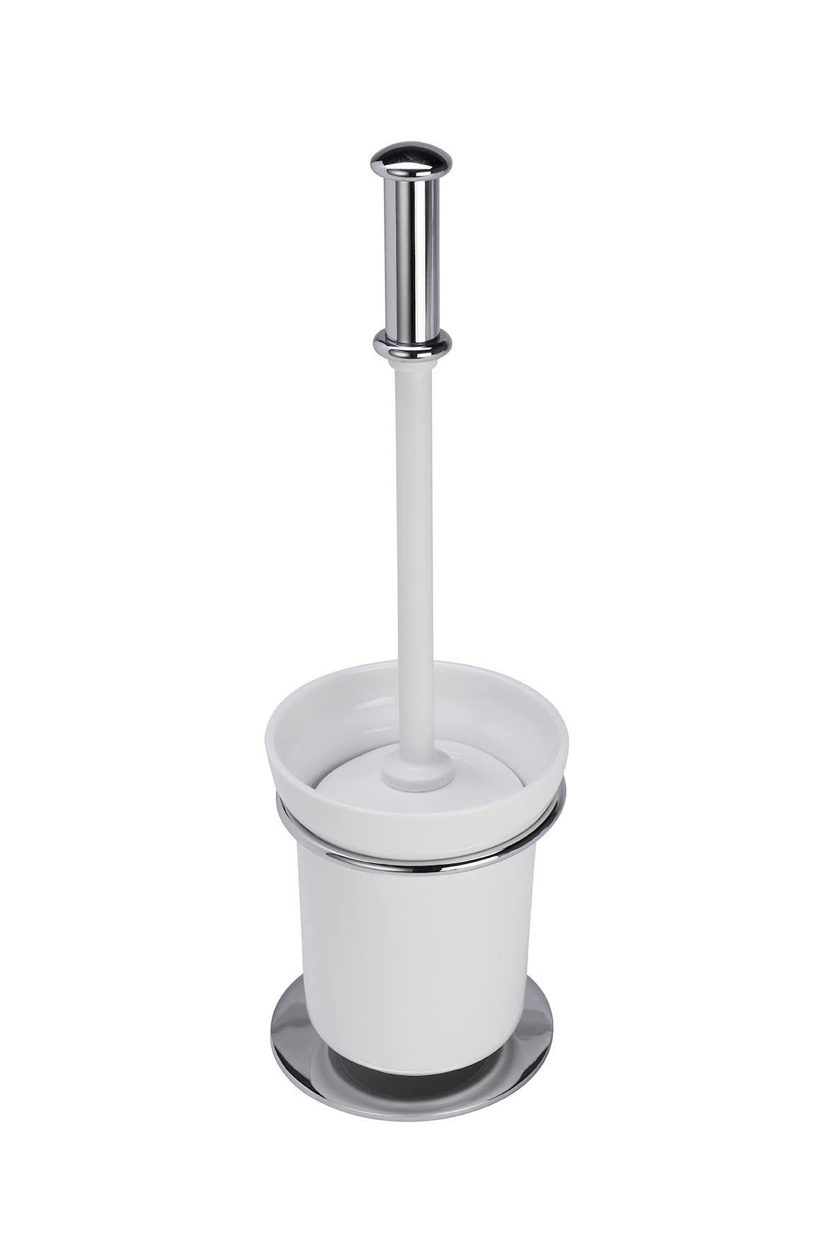 Croydex Flexi-Fix Grosvenor WC-Bürste, Chrom
