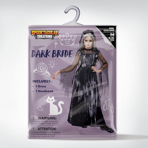 Disfraz de princesita espeluznante para niñas talla XL miniatura 6