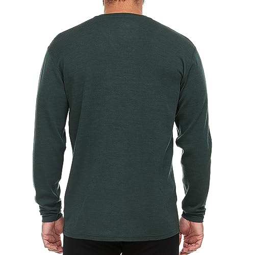 Men's Long Sleeve V-Neck - 100% Merino Wool Base Layer - Casual Shirt - Under Layer - Midlayer2