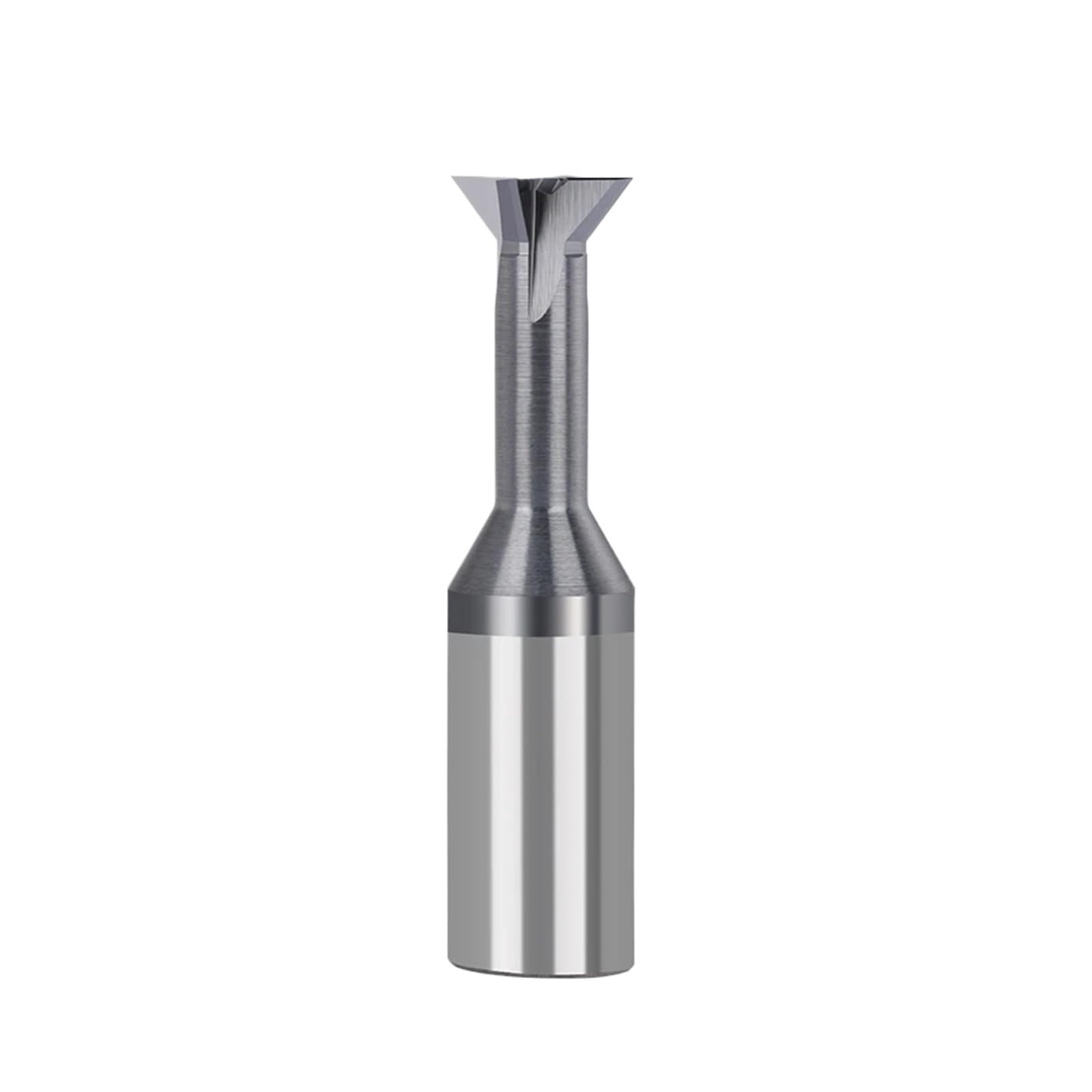 Frez trzpieniowy 45 60 stopni 1,5-16 mm z węglika spiekanego typu jaskółczy ogon narzędzie do obróbki rowków do metalu narzędzia routera CNC(7.0mm)