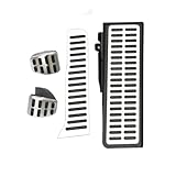 Car Pedal Cover Fit For Jetta Mk5 Fit For Golf 5 6 Scirocco CC Rabbit EOS Fit For Tiguan Fit For Skoda Fit For Octavia Fit For A5(MT With Rest)