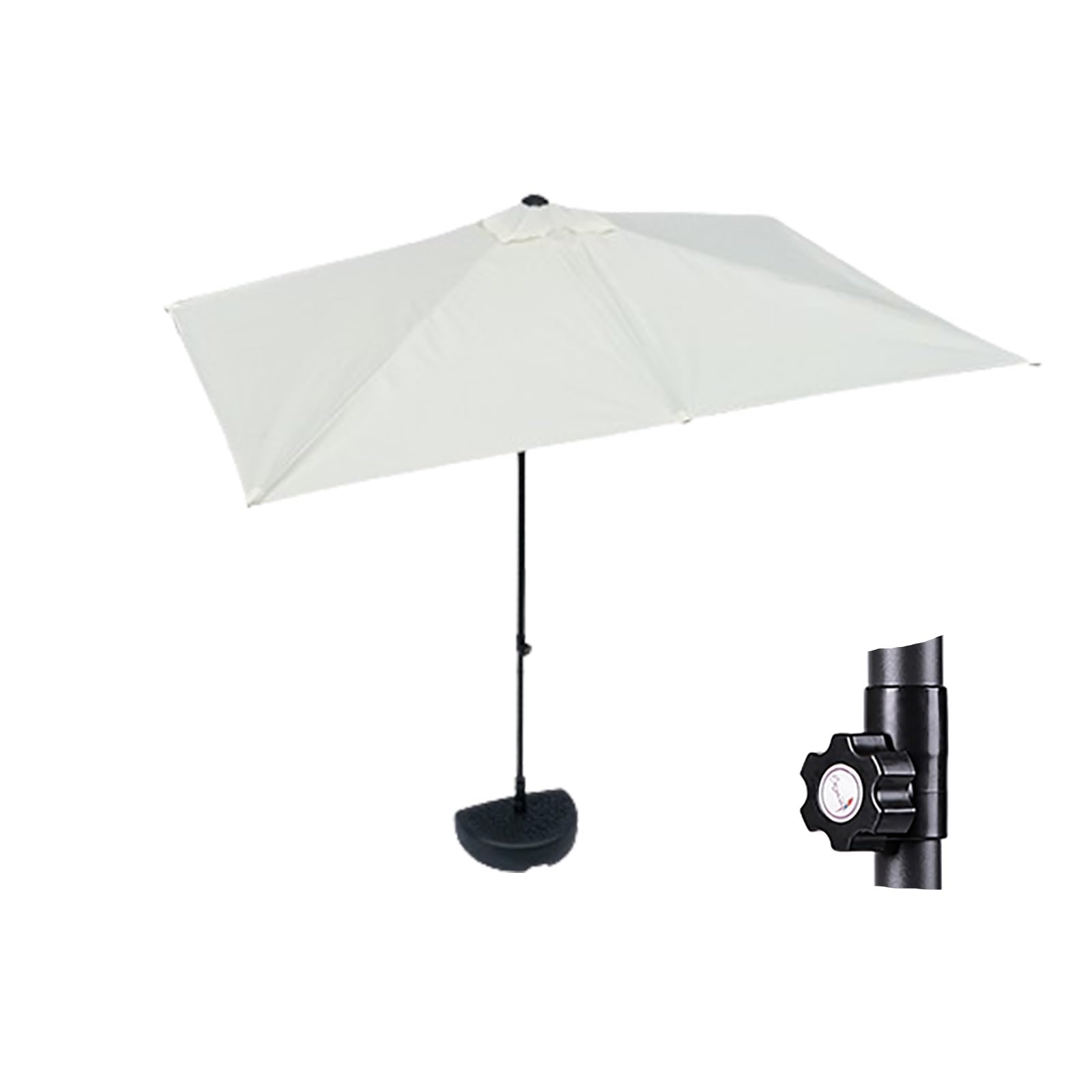 8.8/9,8 stóp 8 Ramiona Parasol Baldachim Top Zastępstwo Przeciwdziałanie zadasza przeciwdakoniu dla parasola 270/300 cm