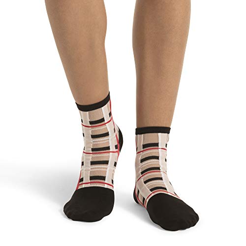 Image of HUE womens Fashion Shortie Anklet Socks, Assorted