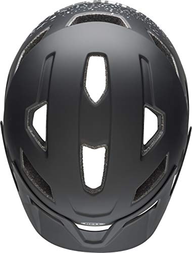Bell Sidetrack Youth Bike Helmet - Fragments Matte Black/Silver - Uy (50–57 Cm) #TOP6