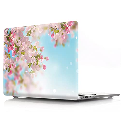 Pretty Flower Cherry Blossoms Hard Caso per MacBook PRO 15-inch 2008-2012 Models: A1286 Shell Cover con Keyboard
