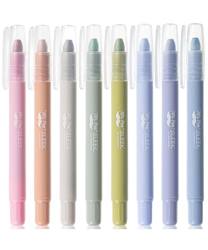 Image of Mr. Pen- No Bleed Gel Highlighters, Assorted Colors, 8 Pack | Bible Highlighters and Pens No Bleed, Bible Markers for Study, Journaling, School Supplies and Accessories