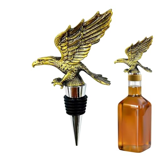 Weingießer - Adlerförmiger Tropffreier Spender für alkoholische Getränke | Metall-Schenköpfe für Flaschen mit starkem Getränk - Für Männer, Frauen, Weinbegeisterte, Hausbar Und Partyj