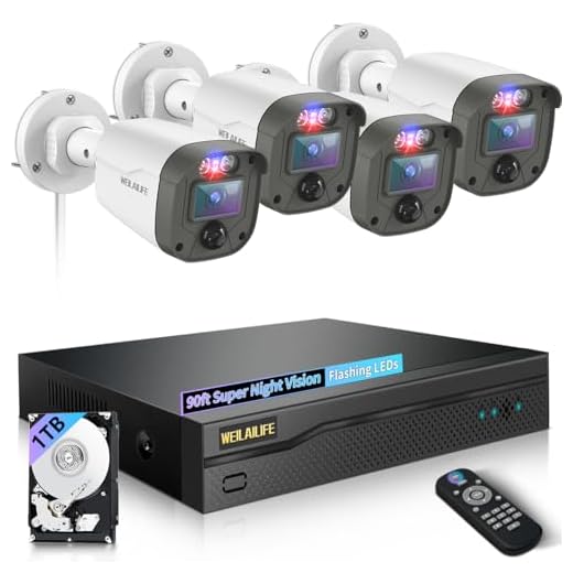 5MP Outdoor Wired Security Cameras