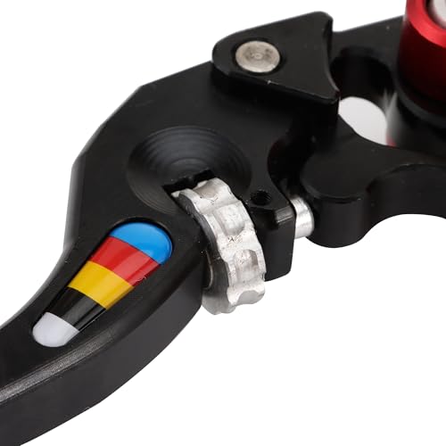 GOOFIT 22mm CNC Motorcycle Hydraulic Clutch Brake Pump Master Cylinder Lever Adjustable Universal for Motorcycle Pocket Dirt Bike ATV 125cc -250cc Vertical Off Road Scooter Red by GOOFIT - Used condition - Image 7
