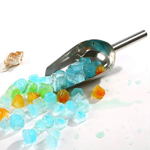 Amaping Aluminum Alloy Multi Purpose Food Scoop for French Fries Ice Popcorn Scoop Kitchen Dining Bar Buffet Party Wedding Utensils & Gadgets, Versatile Size (Small - 6oz)