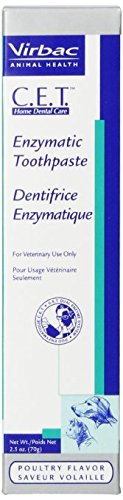 Virbac C.e.t. Enzymatic Tartar Control Toothpaste,poultry Flavor, 2.5 Oz