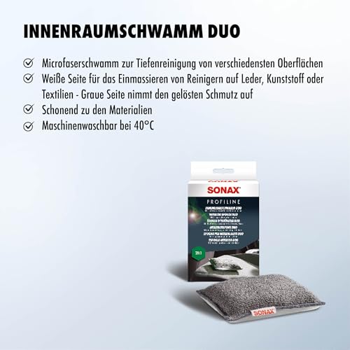 SONAX PROFILINE InnenraumSchwamm Duo (1 Stück) – Ansicht 4