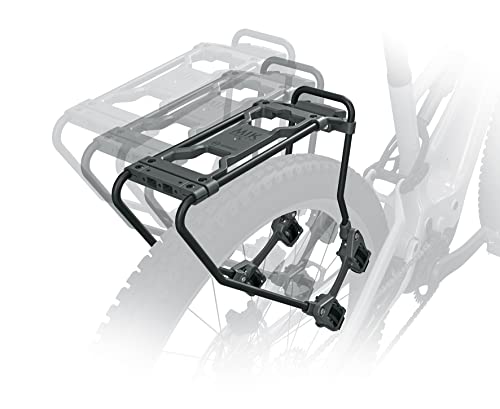 SKS GERMANY Infinity UNIVERSAL MIK Gepäckträger (Fahrradzubehör zum Nachrüsten für Fast jedes Fahrrad, Verstellmechanismus und Schnellspannsystem, Aluminium, mit MIK-Klicksystem), schwarz