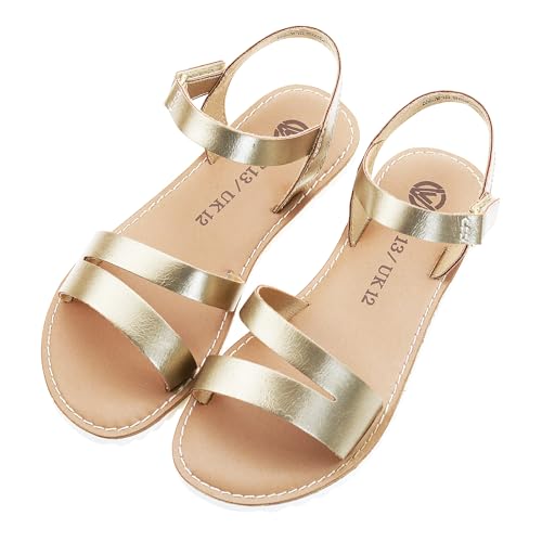 Girls Sandals Open Toe Strappy Summer Shoes Dress Sandals for Girls