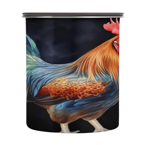 Envase Hermético de Acero Inoxidable para Café 30oz