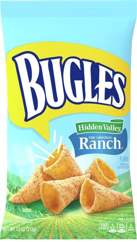 Bugles 10016000363240 Crispy Corn Snacks, Hidden Valley Ranch Flavor thumb #1