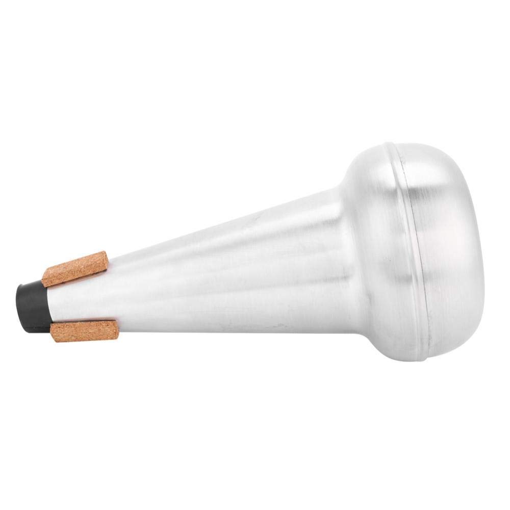 Trombone Mute, aleación de aluminio Trombone Practice Mute Silenciador tenor profesional Sourdine