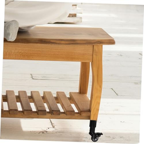 Patas de mueble ajustables con ruedas giratorias para sofás y mesas de salón 8