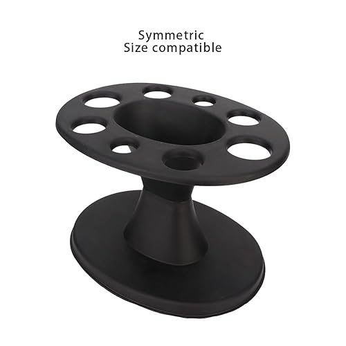 Miniatura 7 de Soporte de peine profesional para cepillo de pelo, accesorios de plástico para uso doméstico para la mayoría de peines de rodillo para cepillo de