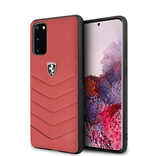 Ferrari - Hard Case - Protective Case Compatible with SA S20 Heritage Quilted Red