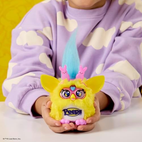 Furby Furblets Peeps Mini 3-Inch Electronic Plush Candy Toys for Kids 6+ β Easter Basket Stuffers - 2
