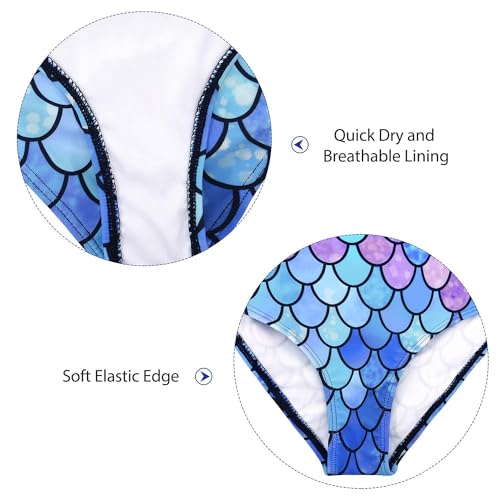 Image of Zando Toddler Swimsuit Girl Size 6M-8Y - Cute Ruffle Sling Adjustable Baby Girl Bathing Suit Kids Swimwear for Beach Wear