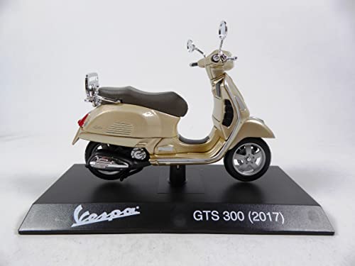 OPO 10 - Sammler-Miniaturroller 1/18 kompatibel mit Piaggio Vespa GTS 300 Gold - 2017 - Ves1005