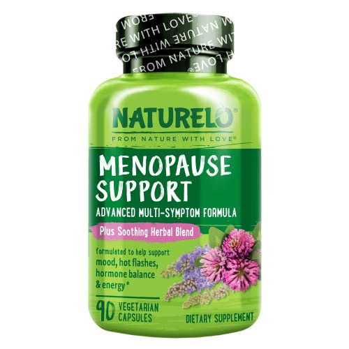 NATURELO Menopause Supplements with Black Cohosh