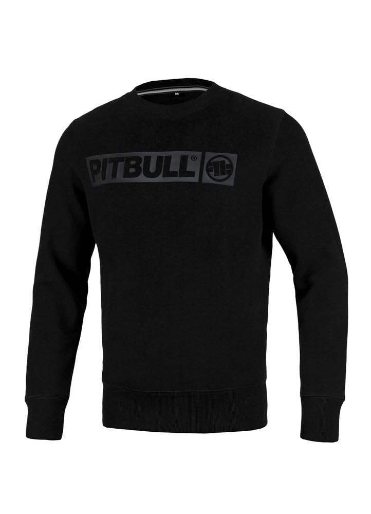 PITBULL - Maglietta Uomo, Taglio Classico Regolare Uomo, Maglia Termica Uomo West Coast, T-Shirt Uomo Hilltop Sports, Ideale Maglia In Nylon Uomo Per