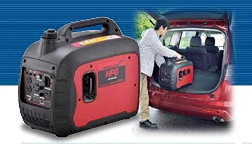 ワキタ MEIHO インバーター式ガソリン発電機 HPG2300iS 奥行56.5×高さ46.7×幅33.9cm 4枚目