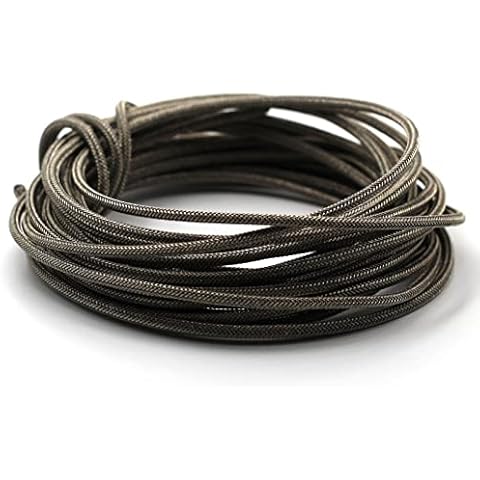 The Art Of Tone 12' Gavitt Braided Cloth-Covered Pre-Tinned Pushback 22 AWG Guitar Wire Cover
