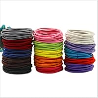 Confezione Da 50 Elastici Per Capelli, Elastici Per Capelli, Fasce - Foto 7