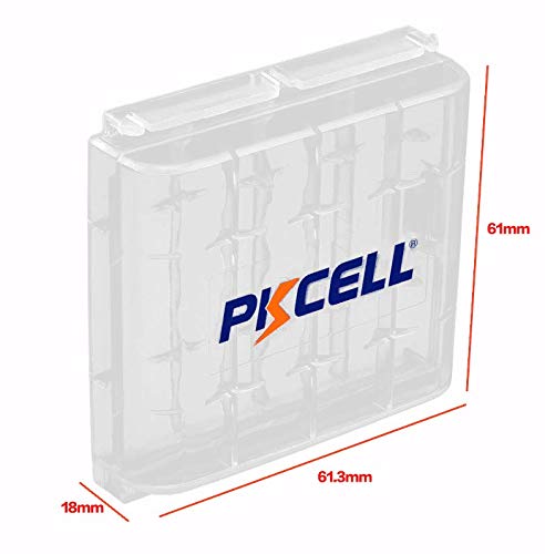 Scatole portaoggetti per batterie in plastica da 6...