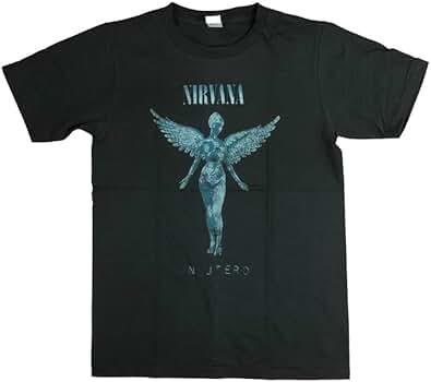 Amazon | [KTTGYRE] ヴィンテージ風Tシャツ NIRVANA