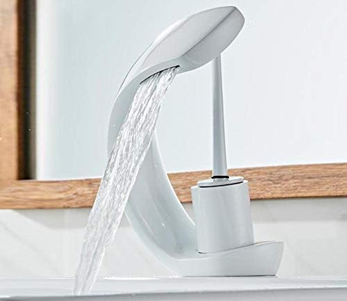 Mitigeur de lavabo en cuivre haut de gamme à effet cascade pour vasque Br-2018A81B