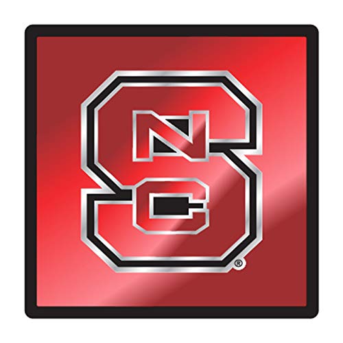 NCAA NC State Wolfpack Square Car Hitch Cover (Red)