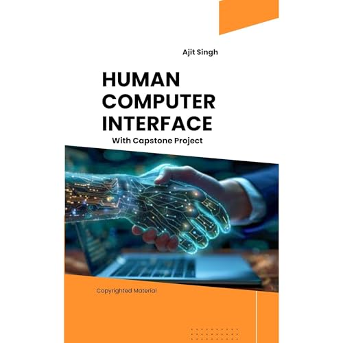 Human Computer Interface Audiolibro Por Ajit Singh arte de portada