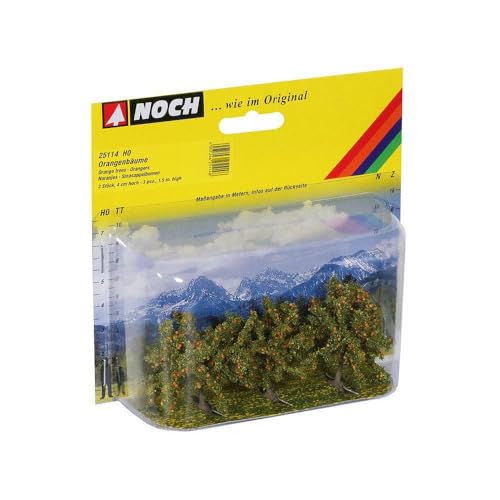 Noch - 25114 - Modélisme - Matériaux De Surface - 3 Orangers - 40 Mm