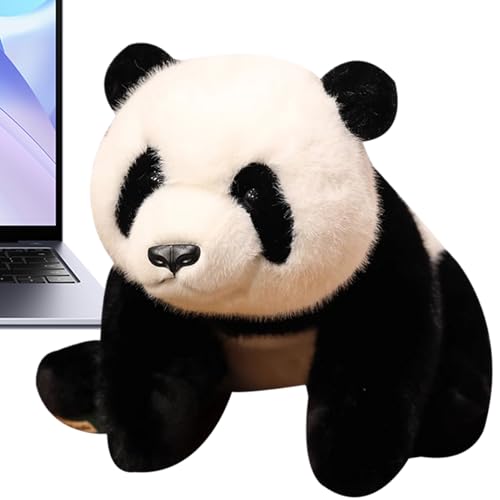 Genérico Peluches Animales para Decoración de Pared Realista Hogar - Cojín Decorativo Panda de Peluche - Regalo para Hombres Mujeres Adolescentes - Decoración para Estantería, Oficina Sala Dormitorio