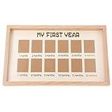 Marco para fotos del primer año del bebé: con este producto, podrás recopilar y organizar fotos y recordar momentos importantes de la vida