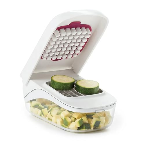 Cortador manual para vegetales con cuchilla acero inoxidable miniatura 2