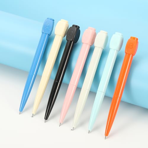Patikil 2 bolígrafos roller de tinta negra 0.5mm miniatura 7